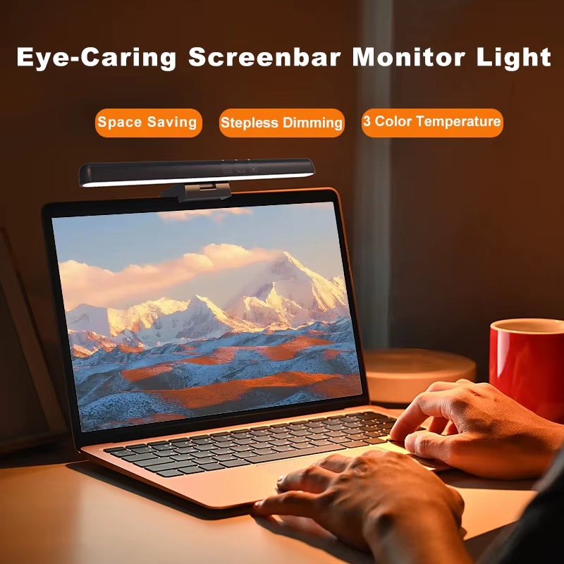 LED Computer Monitor Light Bar for Learning/Reading/Work Dimming Night Lighting Display Screen Hanging Lamp Eye Protection Lamp