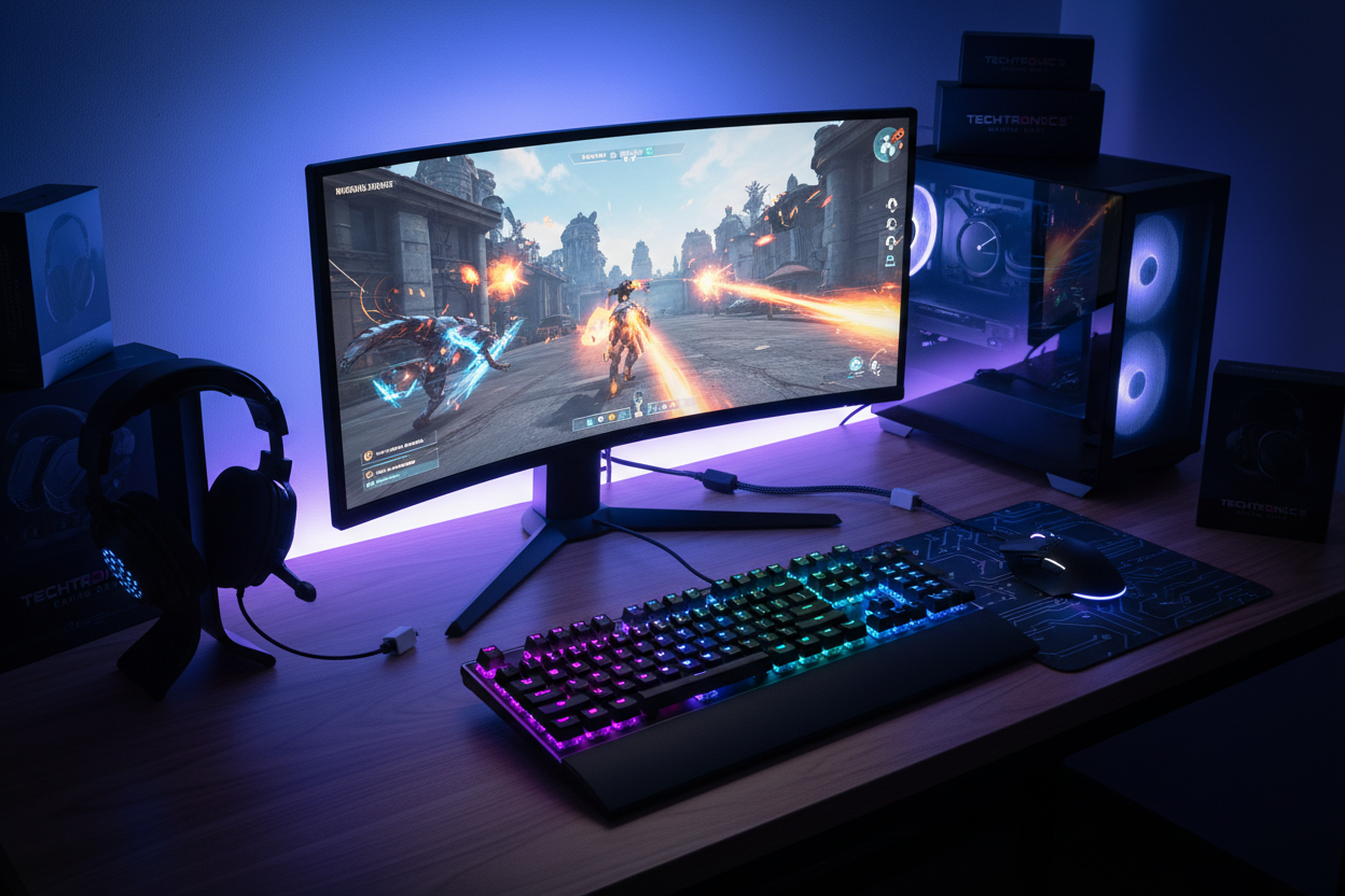 A GAMING SETUP FROM ONLY THINGA IN MY STORE