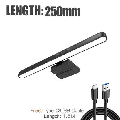 LED Computer Monitor Light Bar for Learning/Reading/Work Dimming Night Lighting Display Screen Hanging Lamp Eye Protection Lamp