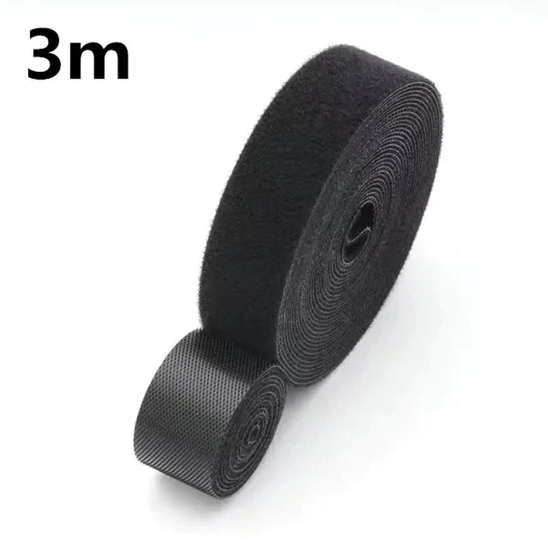 1/5M Cable Organizer Cable Management Wire Winder Tape Earphone Mouse Cord Management Ties Protector for Iphone Xiaomi Samsung